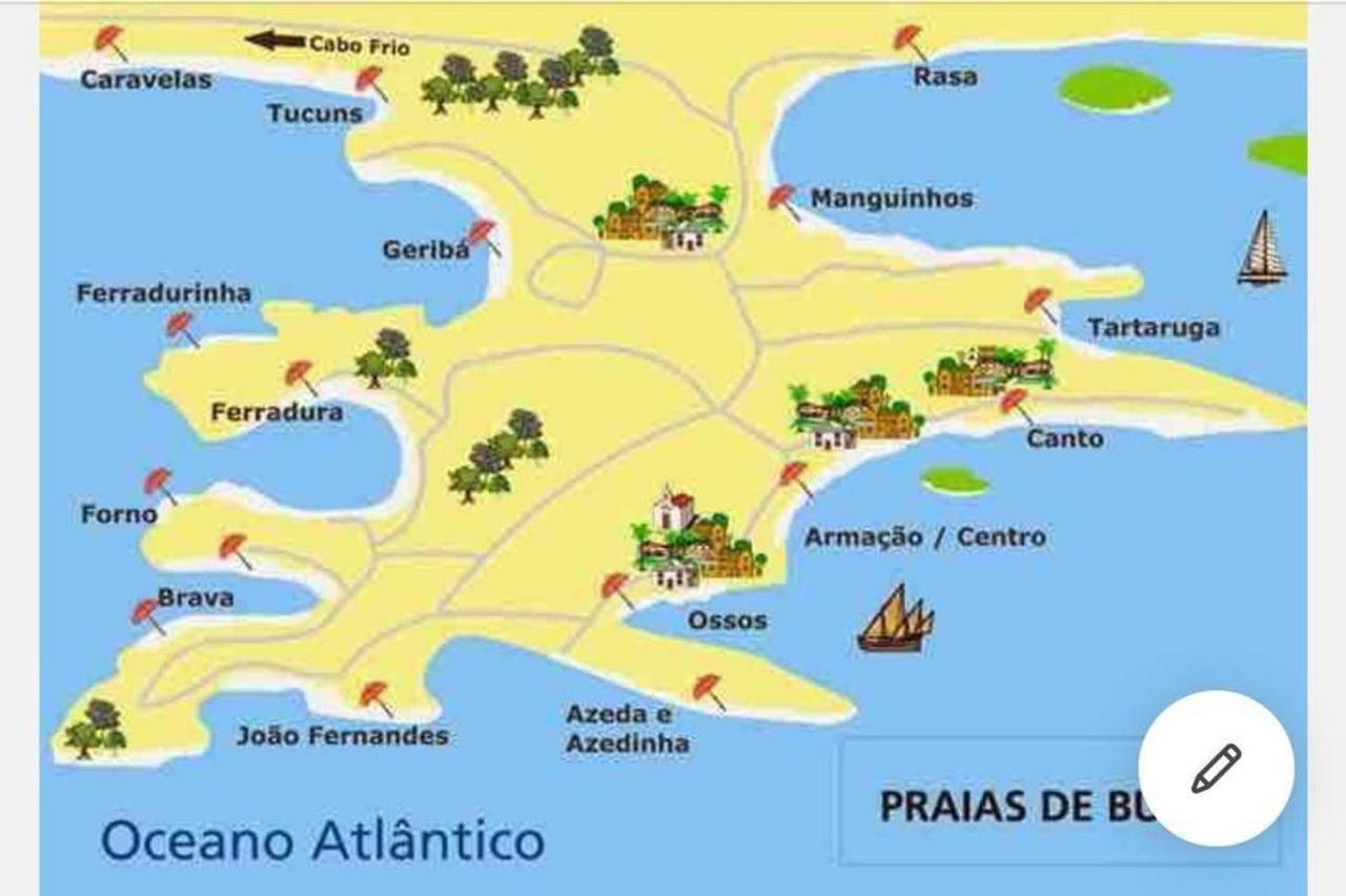 Caminhe Para A Praia De Manguinhos - Casa Decorada Com Wi Fi, Ar E Espaco Gourmet Búzios Kültér fotó